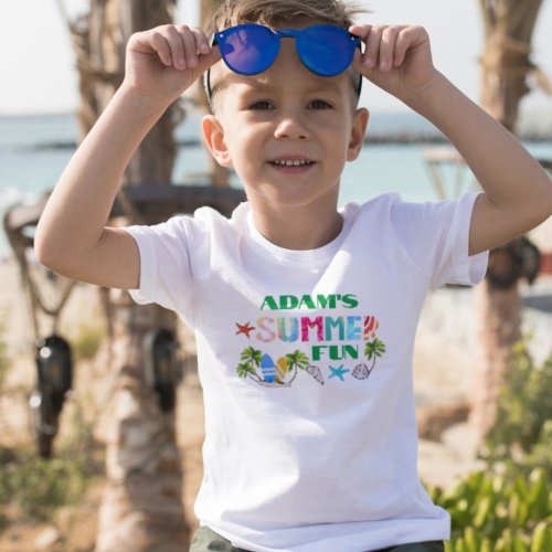 Summer Beach Fun  T_Shirt