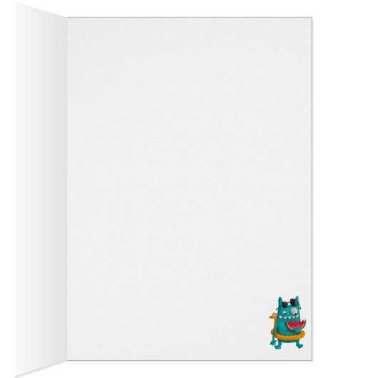 Summer Beach Monster (Inside (Right))