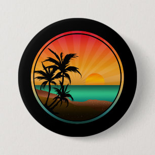 SUMMER BEACH NATURE BUTTON