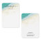 Summer Beach Ocean calligraphy  display card