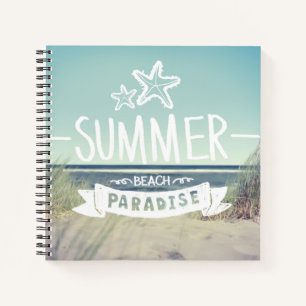Summer Beach Paradise Notebook