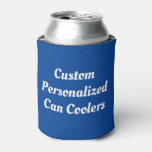 Summer Beach Parties, Custom Personalized Beer Can Cooler at Zazzle