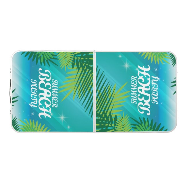 Summer Beach Party Beer Pong Table (Top)
