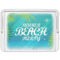 Summer Beach Party Drink Cooler