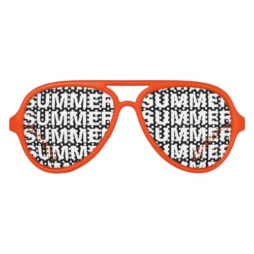 Summer beach party shades Custom color sunglasses