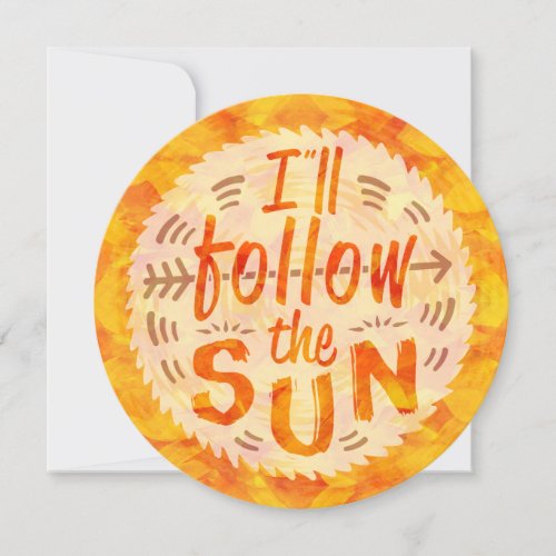 Summer Beach Party Whimsical Sun Typography Invitation