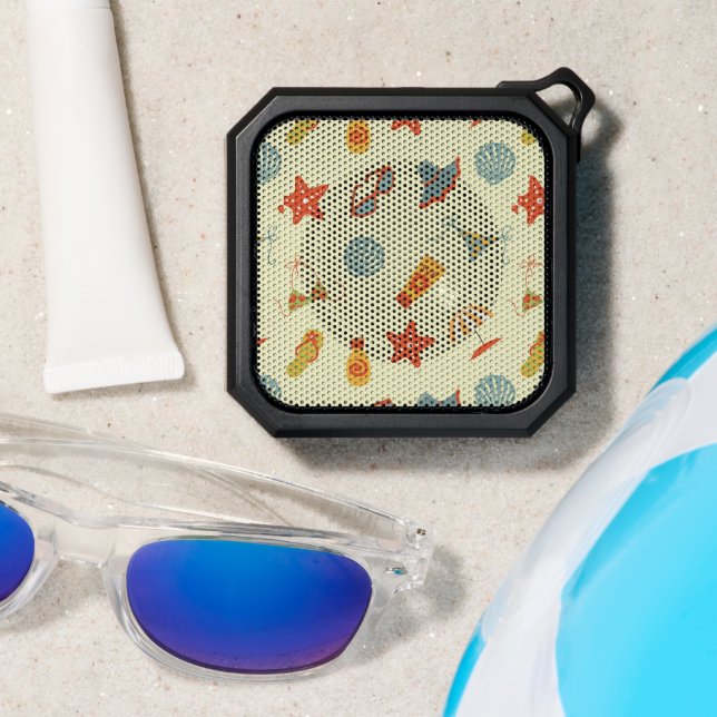 Summer Beach Pattern Bluetooth Speaker (Insitu(Beach))