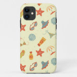 Summer Beach Pattern iPhone 11 Case