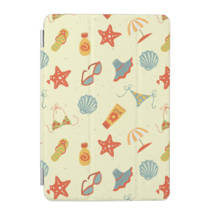 Summer Beach Pattern iPad Mini Cover