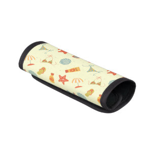 Summer Beach Pattern Luggage Handle Wrap