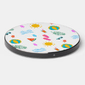 Summer Beach Pattern Wireless Charger (Front 2)