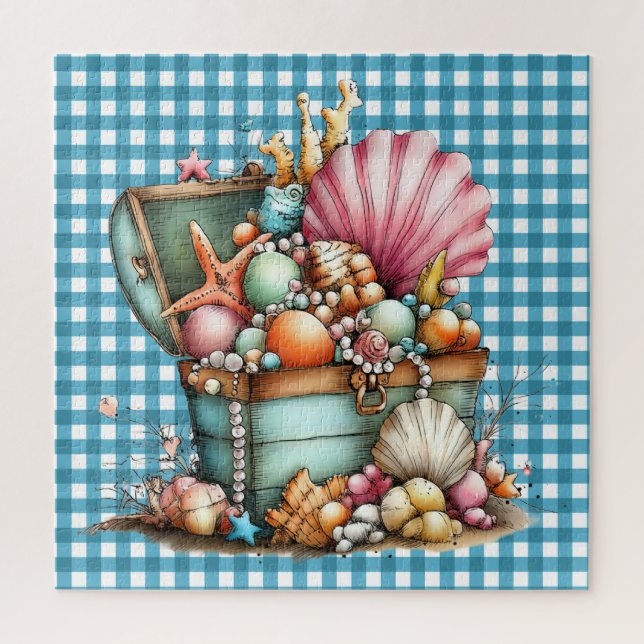 Summer Beach Puzzle (Vertical)