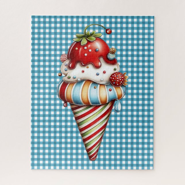 Summer Beach Puzzle (Vertical)