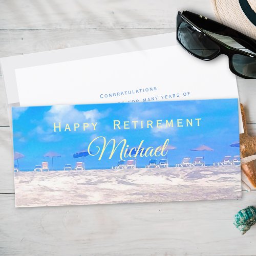 Summer Beach Retirement