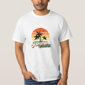 summer beach retro stayle t-shirts