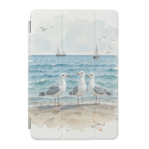 Summer Beach Scene Ocean Sea Lake Beach Water  iPad Mini Cover