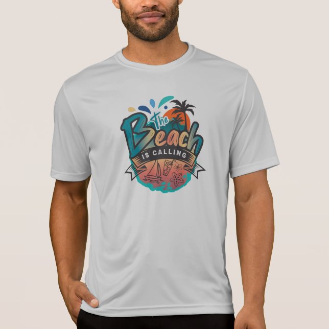 Summer & Beach Sublimation  T-Shirt (Front)
