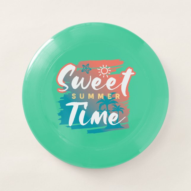 Summer & Beach Sublimation  Wham-O Frisbee (Front)