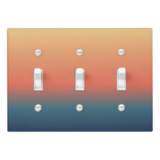 Summer Beach Sunrise Color Light Switch Cover