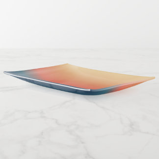 Summer Beach Sunrise Color Trinket Tray