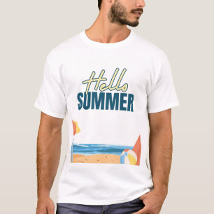 Summer Beach T-Shirt Vintage Summer Vibes