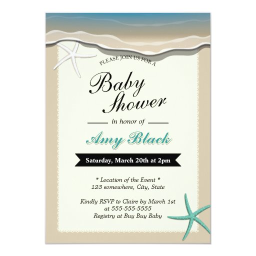 Summer Baby Shower Invitations 5