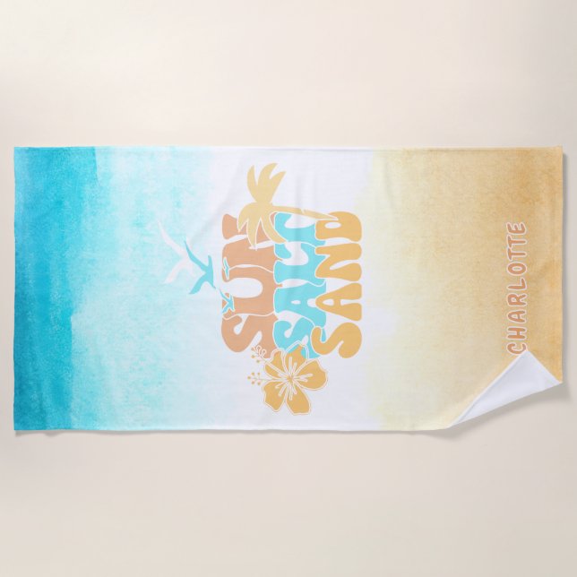 Summer Beach Towel (Front)
