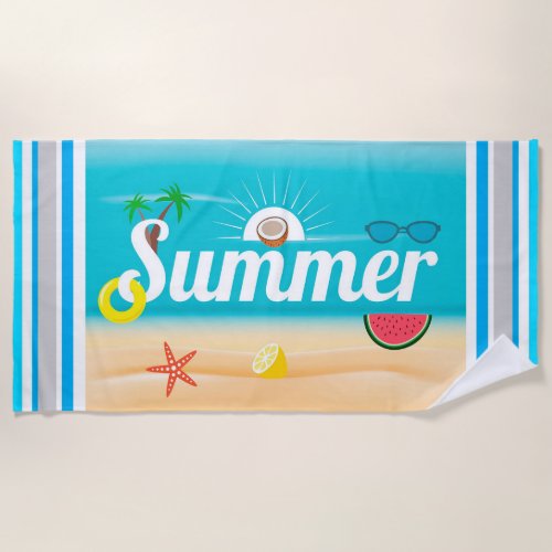 Summer Beach Towel