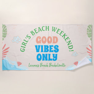SUMMER BEACH TOWEL (Personalized)