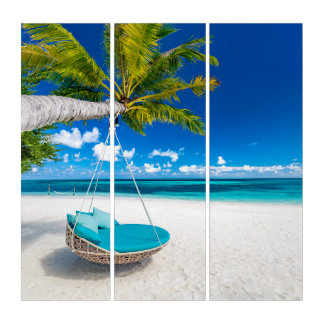 Summer Beach Triptych