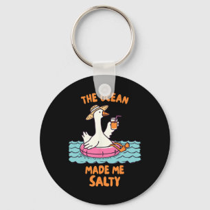 Summer Beach Vacay Summertime The Ocean Made Me A Keychain
