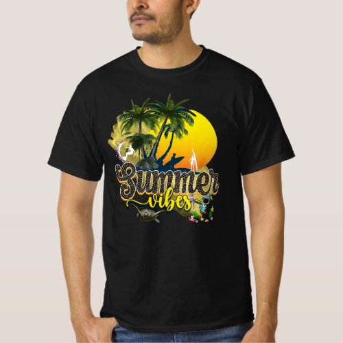 Summer Beach Vibes T_Shirt