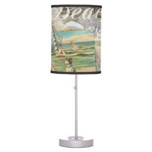 summer beach vintage octopus antique sailing table lamp