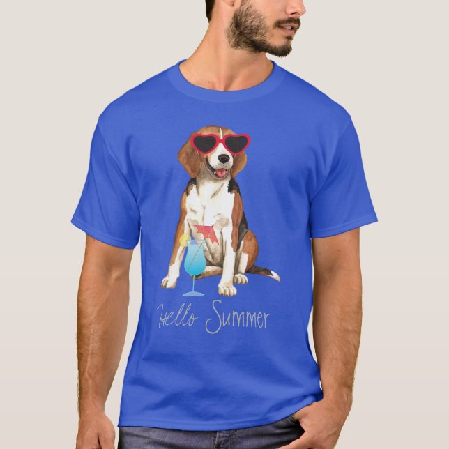 Summer Beagle T-Shirt (Front)