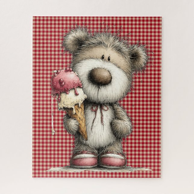 Summer Bear Puzzle (Vertical)