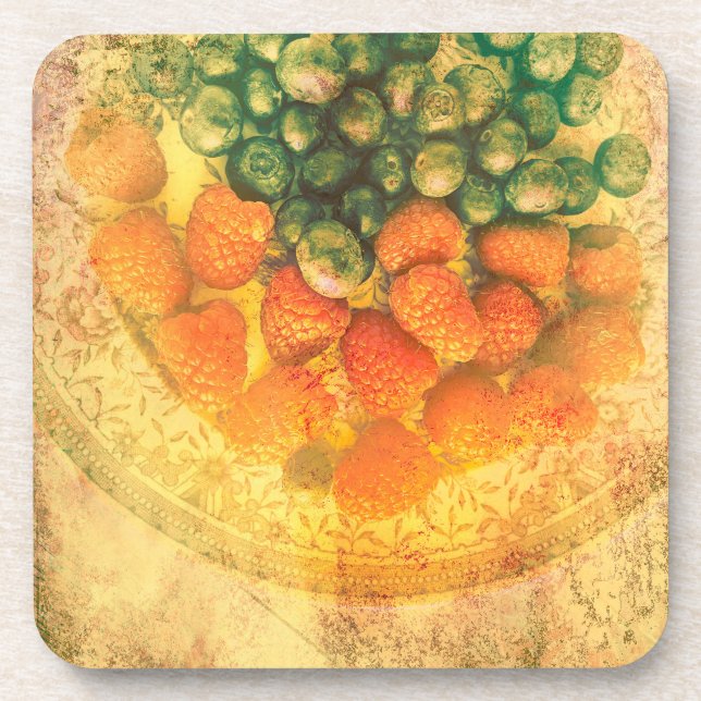 Summer Berries   Beverage Coaster (Front)