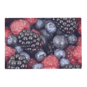 Summer Berries Fruit Photo Placemat