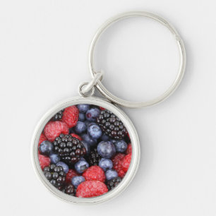 Summer Berries Keychain