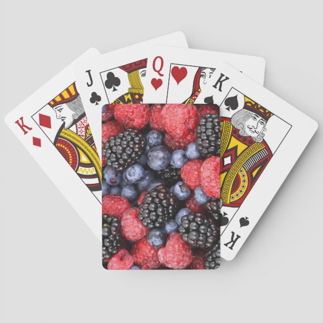 Summer Berries Playing Cards (Back)