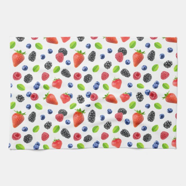 Summer berries towel (Horizontal)