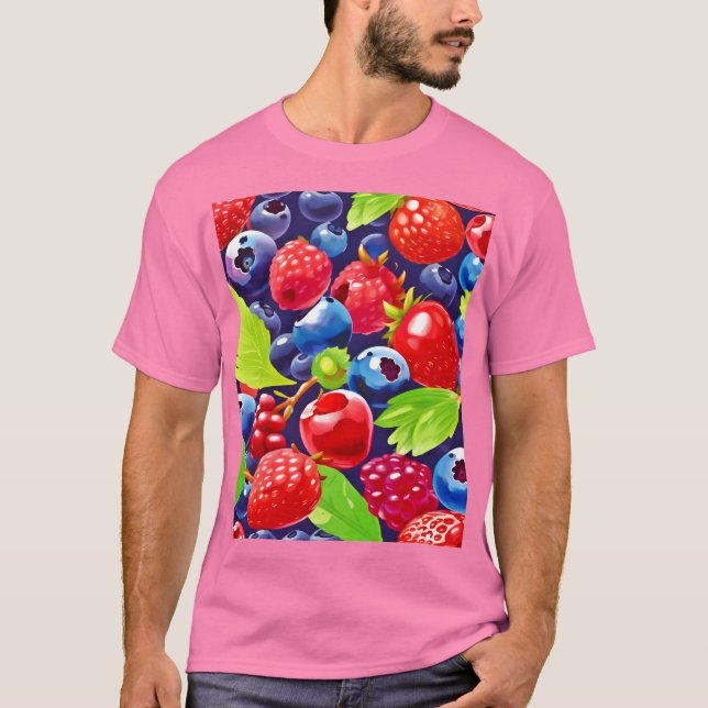 Summer Berry Medley T-Shirt (Front)