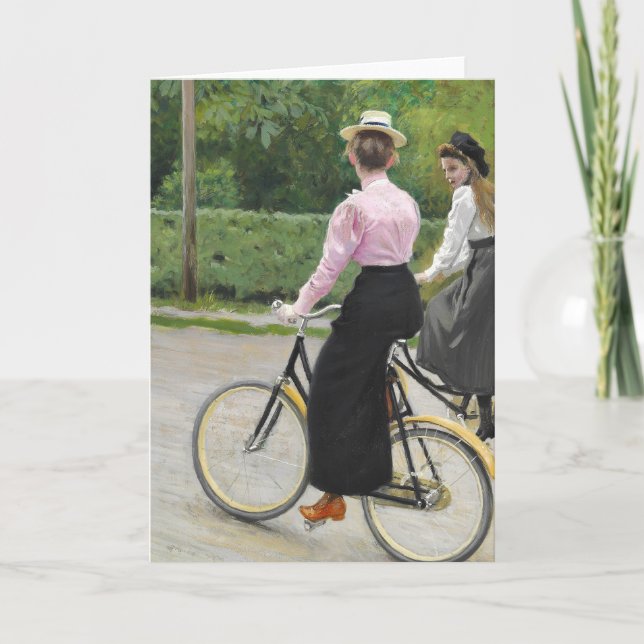 Summer Bike Ride | Paul Fischer Card (Front)