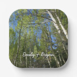 Summer Birch Trees at Rocky Mountain Paper Plates