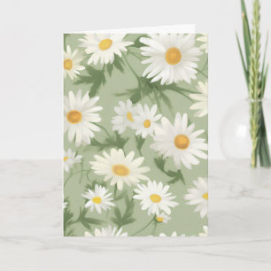Summer Birthday Daisies Card