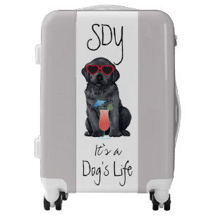 Summer Black Lab Luggage