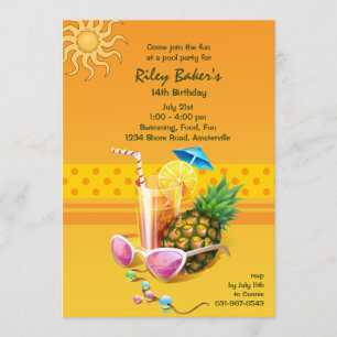 Summer Bliss Invitation