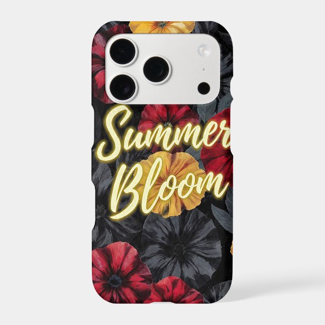 Summer Bloom iPhone Case (Back)