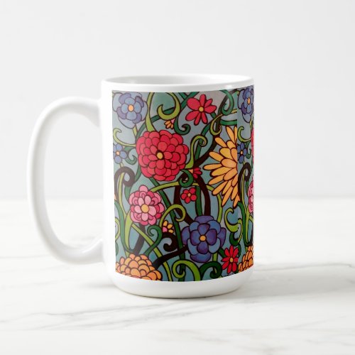 Summer Blooms  Coffee Mug