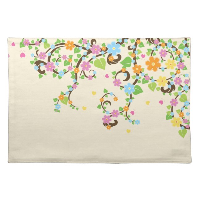 Summer Blossoms Placemats (Front)