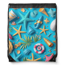 SUMMER BLUE SEA STARFISH FLOWERS INNERTUBES